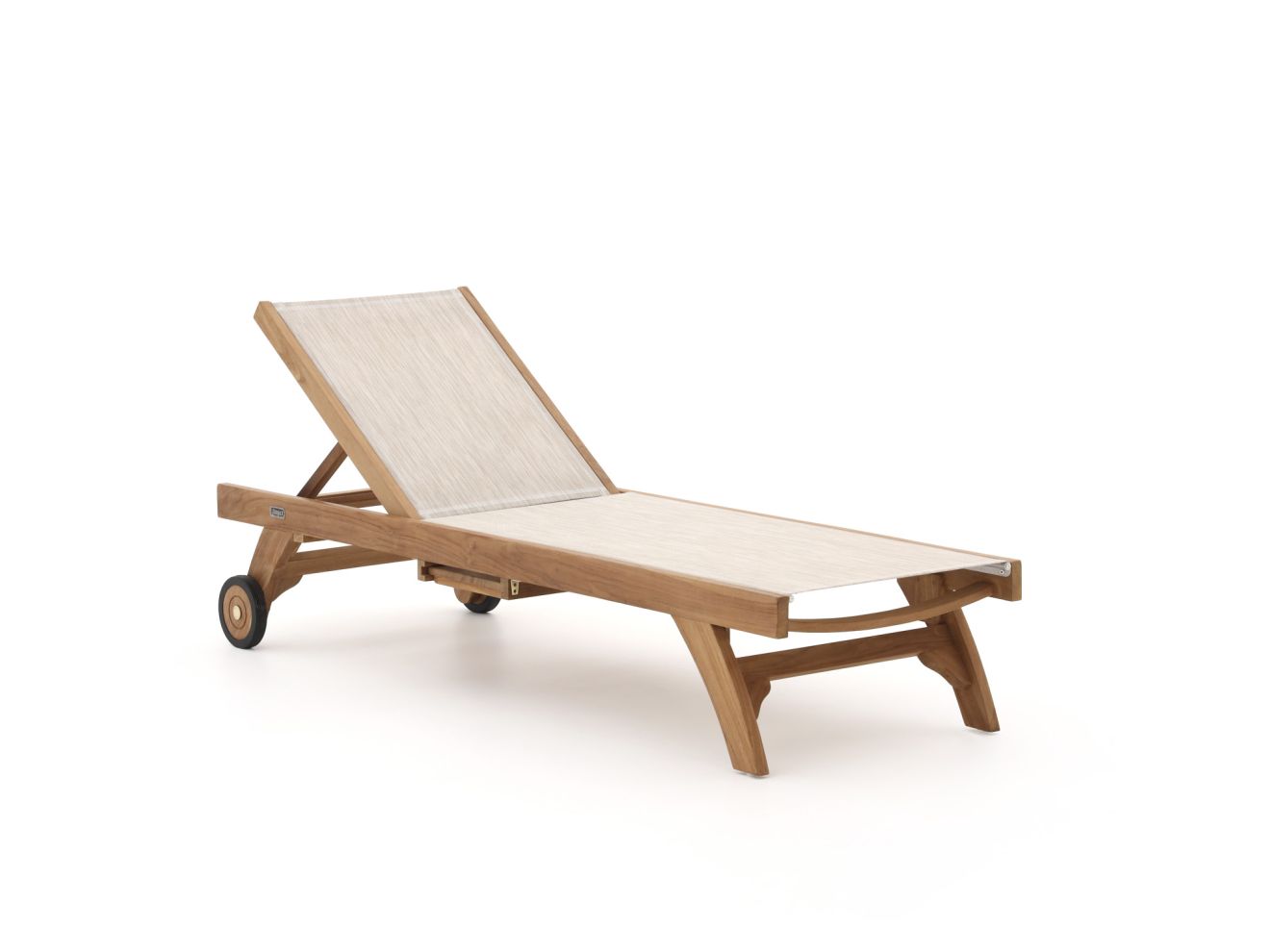 Bellagio Strassoldo ligbed met wiel - Laagste prijsgarantie! - Bruin