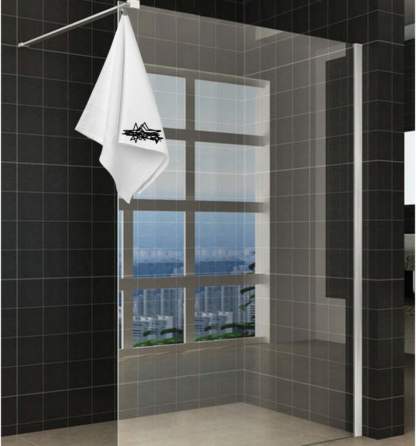 Wiesbaden Wiesbaden Sita inloopdouche met handdoekhouder 110x200 cm chroom/8 mm helder glas met Nano coating