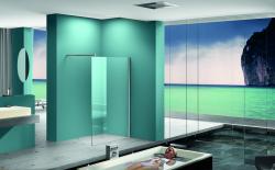 Xellanz Eco inloopdouche 500 x 2000 x 8 mm nano helder glas/chroom