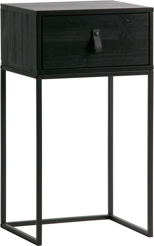 Woood Nachtkastje Zola - Zwart