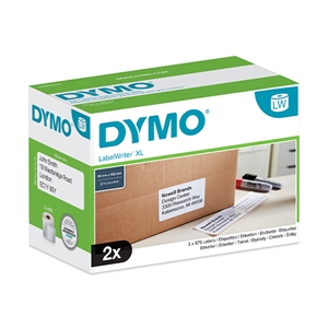 Dymo DYMO S0947420 grote verzendetiketten wit voor grote volumes (origineel)