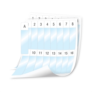 Dymo DYMO 1908554 XTL voorgesneden gelamineerde kabelwikkel op vel 24mm x 103mm (origineel)