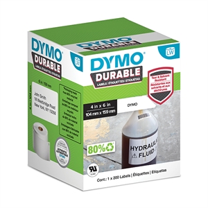 Dymo DYMO 1933086 extra grote duurzame verzendetiketten 104mmx 159mm (origineel)
