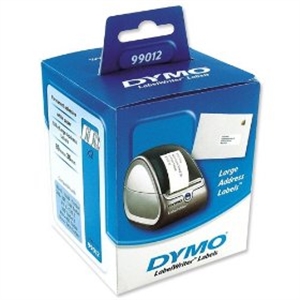 Dymo DYMO S0722400 / 99012 brede adresetiketten 89mm x 36mm 1 rol (origineel)