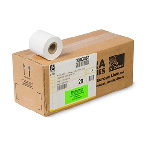 Zebra Zebra Z-Perform 1000D 80 Receipt (3003061) 50mm x 19m 20 rollen (origineel)