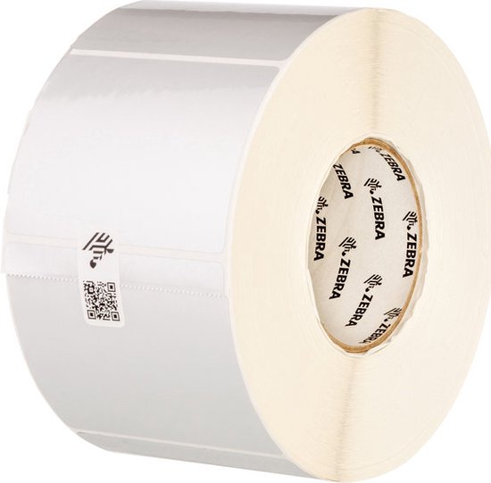 Zebra Z-Ultimate 3000T White label (87443) 76mm x 76mm 12 rollen (origineel)