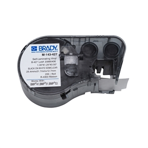 Brady Brady M-143-427 gelamineerd vinyl labels | 25,4mm x 31,7mm x 12,7mm