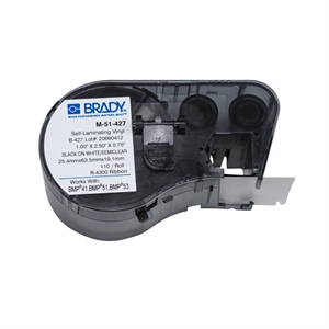 Brady Brady M-51-427 gelamineerd vinyl labels | 25,4mm x 63,5mm x 19,1mm
