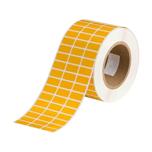 Brady Brady THT-5-423-10-YL label polyester glanzend 25,40 x 12,70 mm (origineel) - Geel