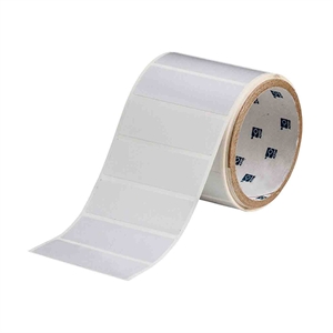 Brady Brady THT-18-413-3 label polyester mat zilver 76,20 x 25,40 mm (origineel) - Silver