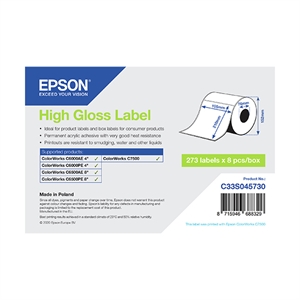 Epson Epson C33S045730 high gloss label 105 x 210 mm (origineel)