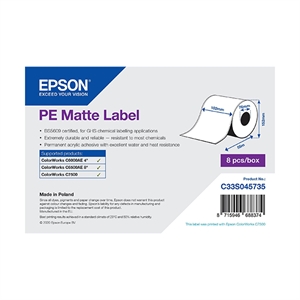 Epson Epson C33S045735 PE matte label 102 mm x 55 m (origineel)