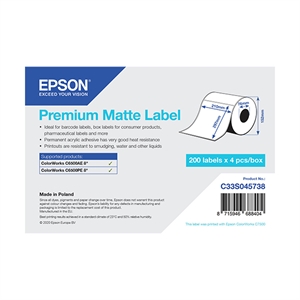 Epson Epson C33S045738 premium matte label 210 x 297 mm (origineel)