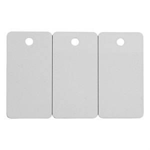 Zebra Zebra 104523-020 pvc kaarten wit 500 stuks (origineel)