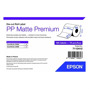 Epson Epson 7113412 PP matte label 102 x 152 mm (origineel)