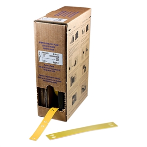 Brady Brady BM-10X75-7598-YL polyester tags | 10 mm x 75 mm (origineel) - Geel