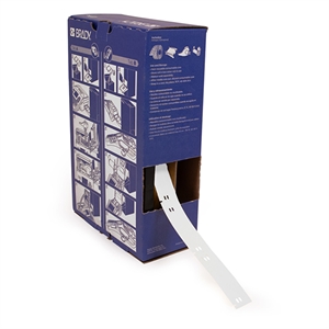 Brady Brady BM-10x75-7643-WT polyurethaan tags wit | 10 mm x 75 mm (origineel)