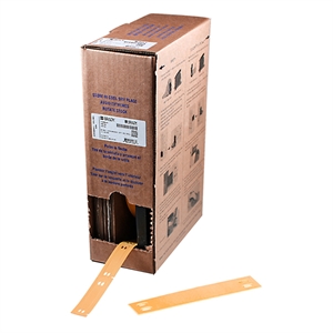 Brady Brady BM-10x60-7643-OR polyurethaan tags | 10 mm x 60 mm (origineel) - Oranje