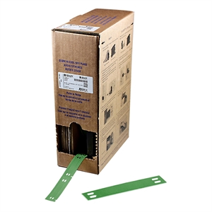 Brady Brady BM-10x60-7643-GN polyurethaan tags | 10 mm x 60 mm (origineel) - Groen
