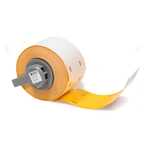 Brady Brady M6-25x75-B7598-YL polyurethaan tags | 25 mm x 75 mm (origineel) - Geel