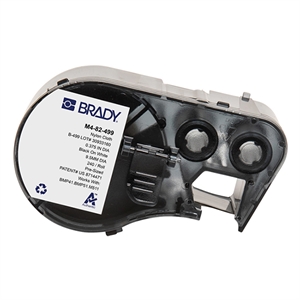 Brady Brady M4-82-499 nylonweefsel labels zwart op wit | 9,53 mm x 9,53 mm (origineel)