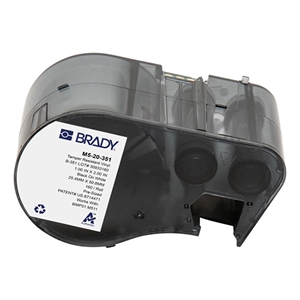 Brady Brady M5-20-351 vinyl labels zwart op wit | 25,4 mm x 50,8 mm (origineel)