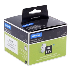 Dymo DYMO S0722560 / 11356 verwijderbare witte naambadge etiketten (origineel)