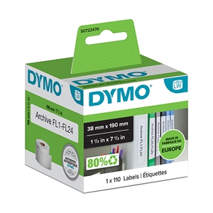 Dymo DYMO S0722470 / 99018 smalle ordneretiketten (origineel)