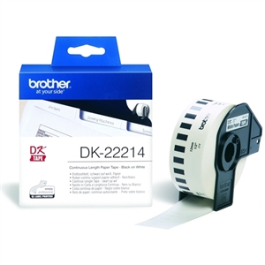 Brother Brother DK-22214 continue papiertape wit 12mm x 30,48m (origineel)