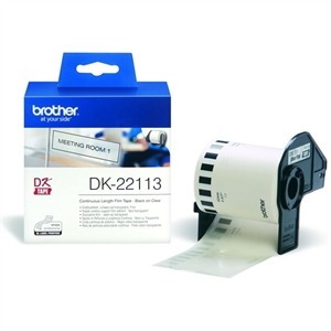 Brother Brother DK-22113 continue filmtape transparant 62mm x 15,24m (origineel)