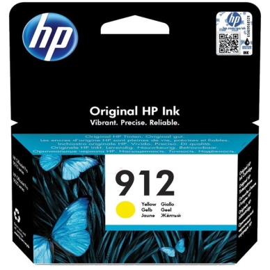 HP HP HP 912 Inktpatroon 3YL79AE Replace: N/A - Geel