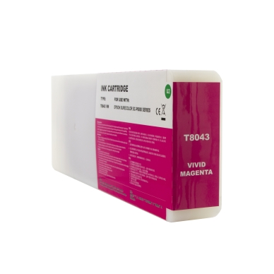 Epson WL Inktcartridge magenta, vervangt Epson T8043 0T08043 Replace: T8043