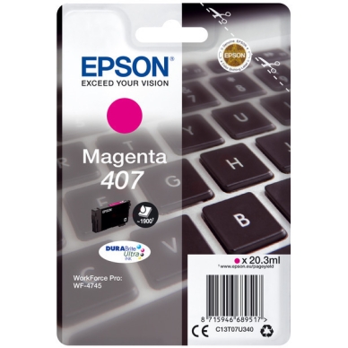 Epson Epson Inktpatroon, 1.900 pagina's T07U340 Replace: N/A - Magenta