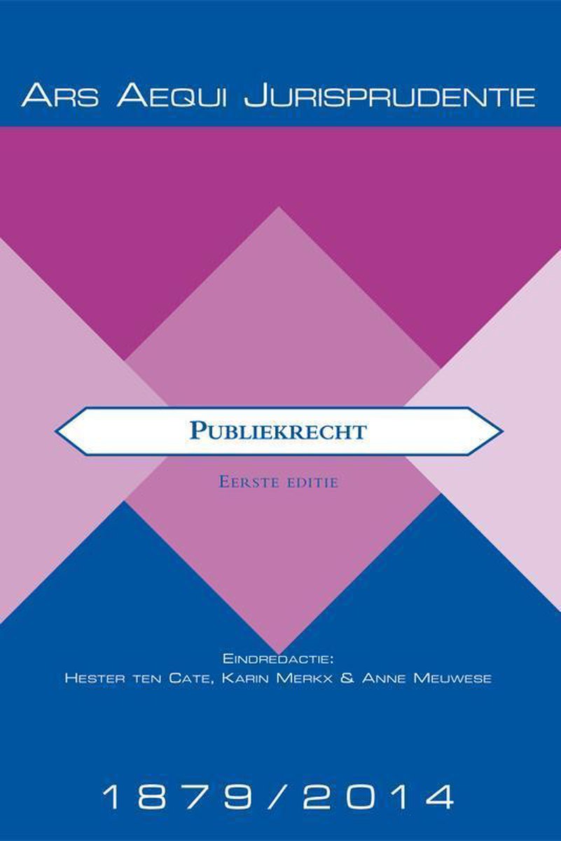 Jurisprudentie Publiekrecht 1879-2014