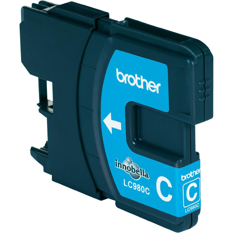 Brother Inktcartridge cyaan LC980C Replace: N/A