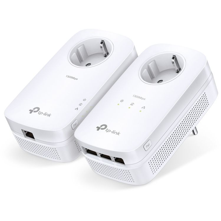 Tp-link TL-PA8033P KIT adaptador de red PowerLine 1300 Mbit/s Ethernet Blanco 2 pieza(s),PowerLAN