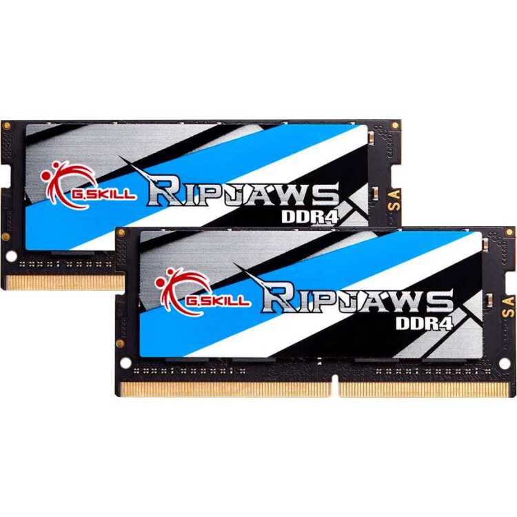 G.Skill Ripjaws F4-2666C19D-32GRS módulo de memoria 32 GB 2 x 16 GB DDR4 2666 MHz, Memoria RAM - Zwart