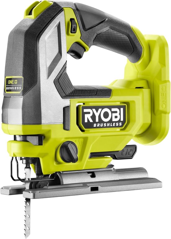 Ryobi - Sierra alternativa RJS18BL-0 Solo cuerpo con batería sin escobillas de 18 v