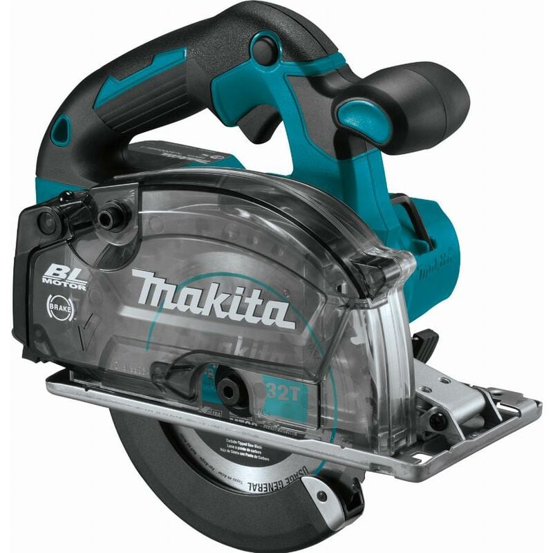 Makita Makita - Sierra circular de metal de Li-Ion 18 v ø 150 mm Sin batería ni cargador - DCS553ZJ