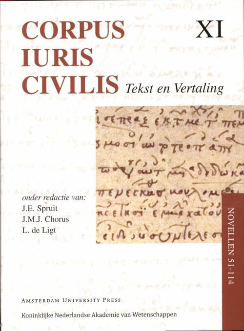 Knaw Press Corpus Iuris Civilis