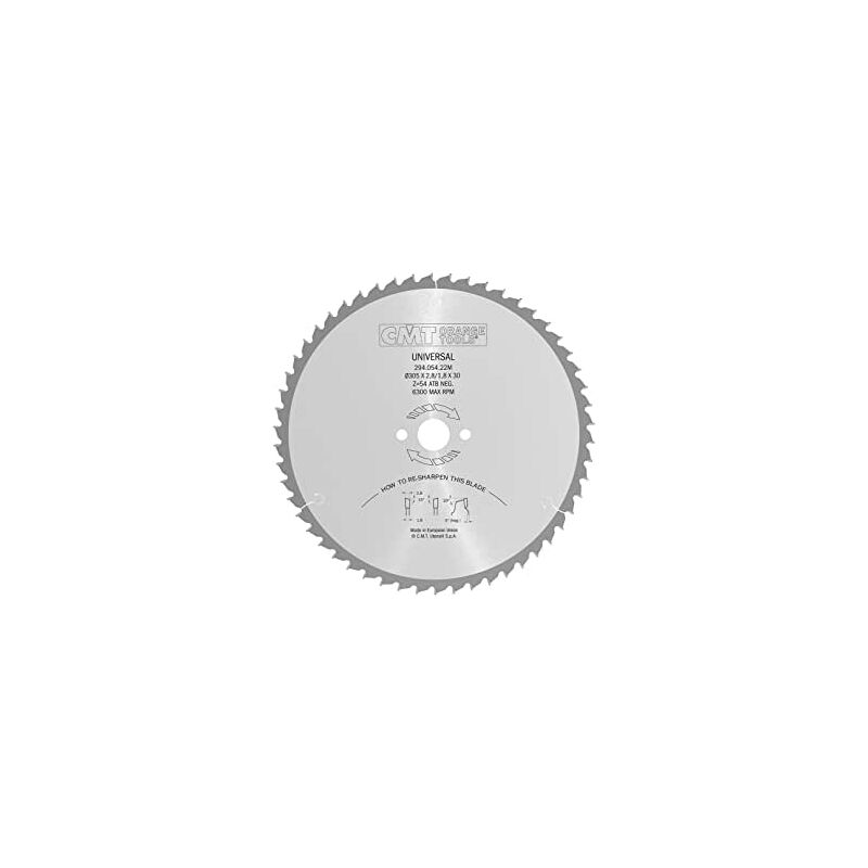 Cmt 294.054.22m Sierra Circular 305x2.8x30 Z=54 Atb -5°