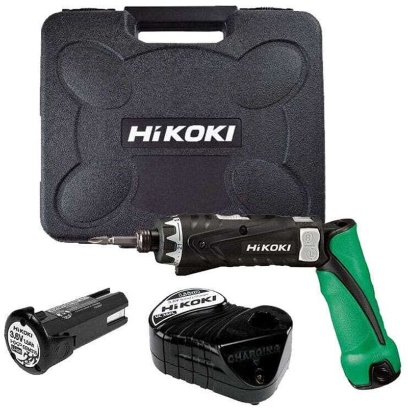 Hikoki Destornillador emm.1/4 3.6V 1.5Ah - DB3DL2WCZ