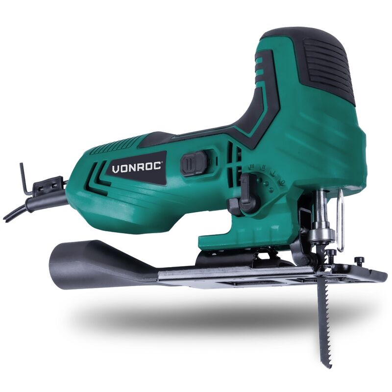 Sierra de calar 550W - Empuñadura ergonómica de barril - Vonroc