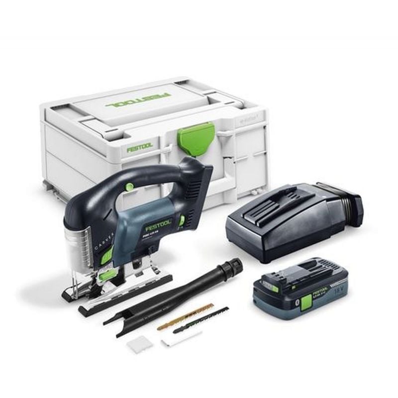 Festool Caladora de péndulo a batería carvex psbc 420 hpc 4,0 EBI-Plus - 576532 - Festool