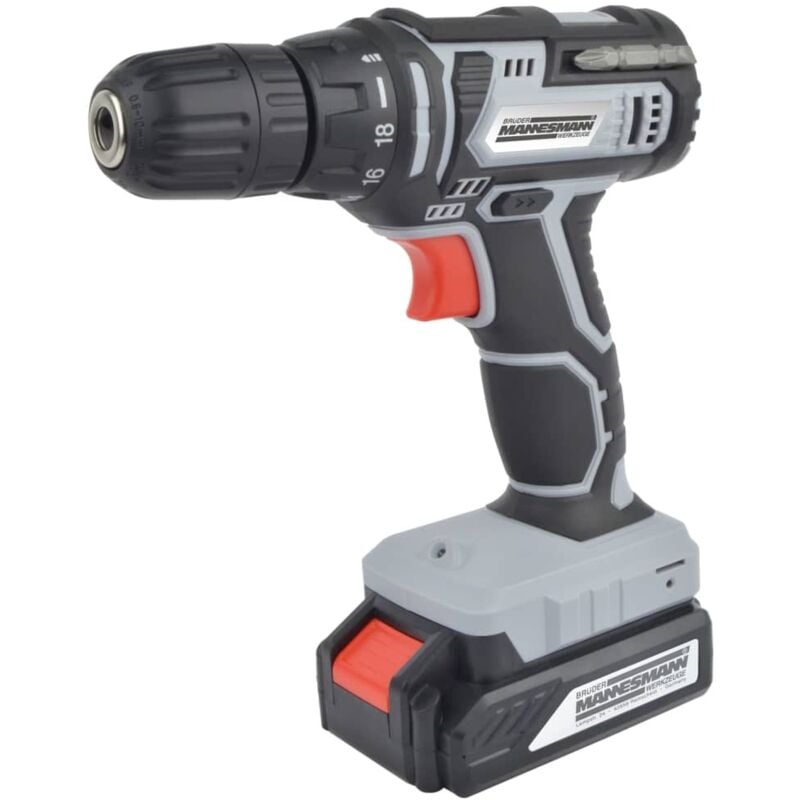 Brüder Mannesmann Brüder Mannesmann - Taladro inalámbrico 2x20 v 1,3 Ah