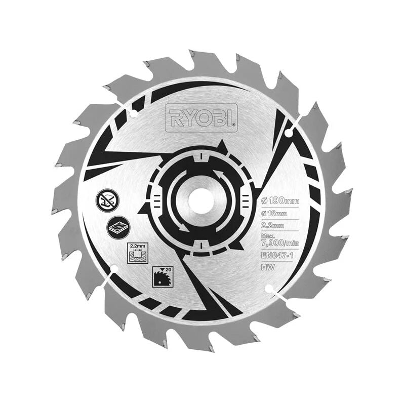 Ryobi Sierra circular Ryobi RCS1400-G 1400W 190mm 16mm 5000rpm