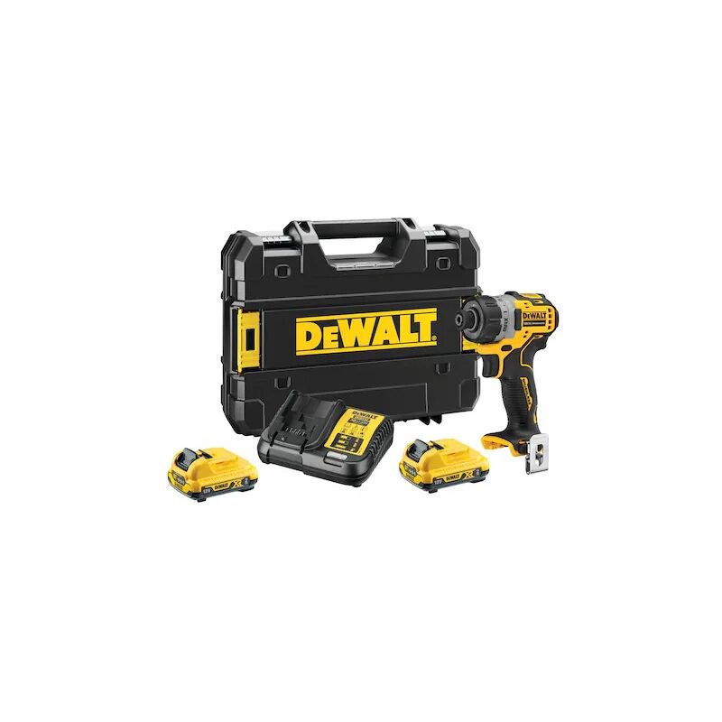 DeWalt Xr 12V 2Ah Li-Ion Destornillador sin escobillas 15 ajustes de par - DCF601D2-QW - Dewalt