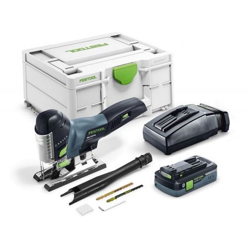 Festool Caladora de péndulo a batería carvex psc 420 hpc 4,0 EBI-Plus - 576525 - Festool