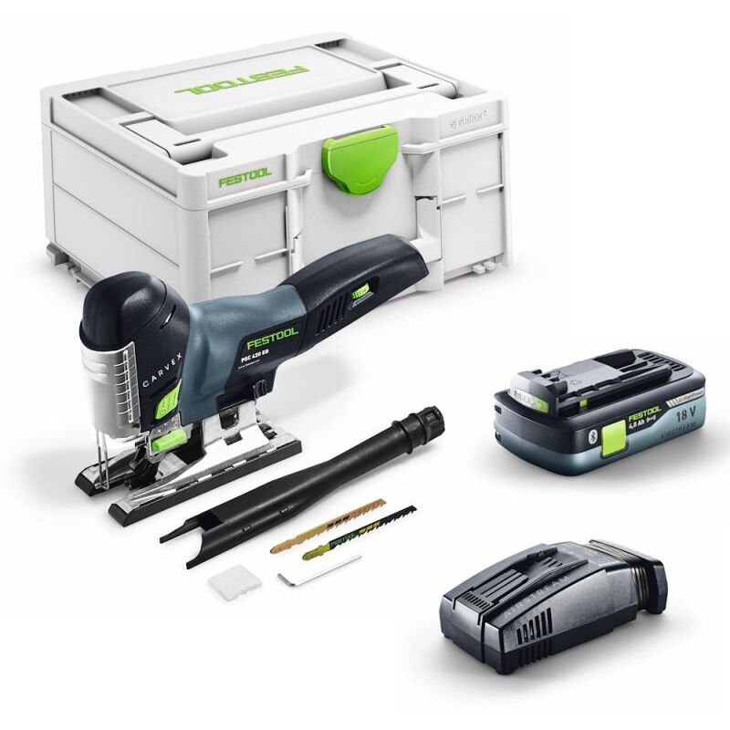 Festool Caladora de péndulo a batería carvex psc 420 EB-Basic -