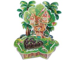 Educa Borrás - Puzle 3D Dream Gardens Casa Árbol